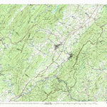 United States Geological Survey Buena Vista, VA-WV (1986, 100000-Scale) digital map