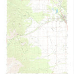 United States Geological Survey Buena Vista West, CO (1982, 24000-Scale) digital map
