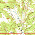 United States Geological Survey Bueyeros NE, NM (1973, 24000-Scale) digital map