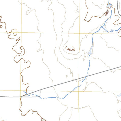 United States Geological Survey Bueyeros NE, NM (2023, 24000-Scale) digital map