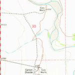 United States Geological Survey Bueyeros, NM (1973, 24000-Scale) digital map