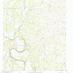 United States Geological Survey Buffalo Bluff, TX (1967, 24000-Scale) digital map