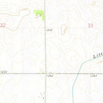United States Geological Survey Buffalo Center NE, IA-MN (1972, 24000-Scale) digital map
