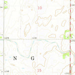 United States Geological Survey Buffalo Center NE, IA-MN (1972, 24000-Scale) digital map
