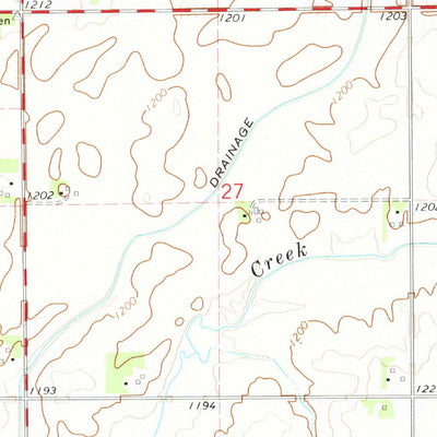 United States Geological Survey Buffalo Center SW, IA (1972, 24000-Scale) digital map