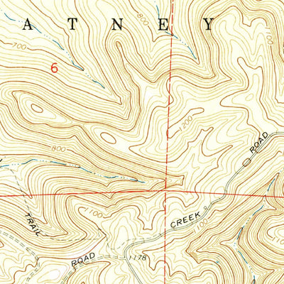 United States Geological Survey Buffalo City, AR (1966, 24000-Scale) digital map