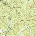 United States Geological Survey Buffalo Cove, NC (1967, 24000-Scale) digital map