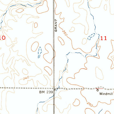 United States Geological Survey Buffalo Creek, CA (1954, 24000-Scale) digital map