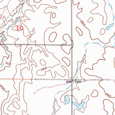 United States Geological Survey Buffalo Creek, CA (1967, 24000-Scale) digital map