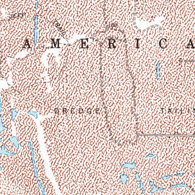 United States Geological Survey Buffalo Creek, CA (1967, 24000-Scale) digital map
