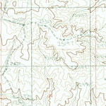 United States Geological Survey Buffalo Creek, MT (1983, 24000-Scale) digital map