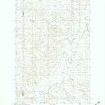 United States Geological Survey Buffalo Creek NE, MT (1983, 24000-Scale) digital map