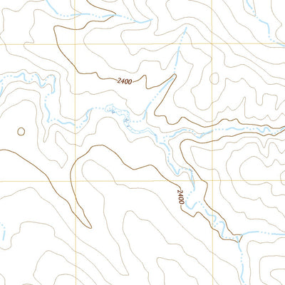 United States Geological Survey Buffalo Creek SE, MT (2020, 24000-Scale) digital map