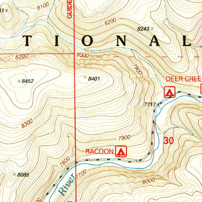 United States Geological Survey Buffalo Crossing, AZ (1997, 24000-Scale) digital map