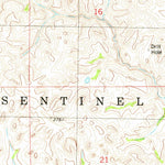 United States Geological Survey Buffalo Gap Campground, ND (1979, 24000-Scale) digital map