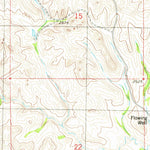 United States Geological Survey Buffalo Gap Campground, ND (1979, 24000-Scale) digital map