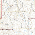 United States Geological Survey Buffalo Gap Campground, ND (2020, 24000-Scale) digital map