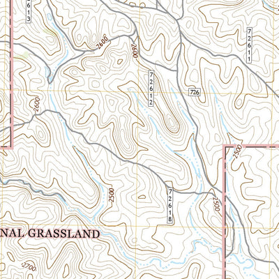 United States Geological Survey Buffalo Gap Campground, ND (2020, 24000-Scale) digital map
