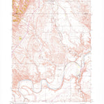 United States Geological Survey Buffalo Gap, SD (1950, 24000-Scale) digital map