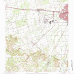 United States Geological Survey Buffalo Gap, TX (1957, 62500-Scale) digital map