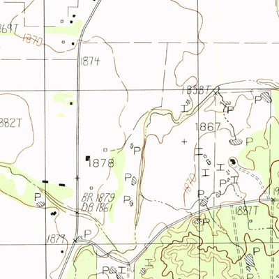 United States Geological Survey Buffalo Gap, TX (1984, 24000-Scale) digital map