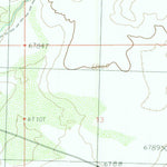 United States Geological Survey Buffalo Hump Basin, WY (1986, 24000-Scale) digital map