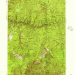 United States Geological Survey Buffalo Hump, ID (1931, 125000-Scale) digital map