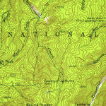 United States Geological Survey Buffalo Hump, ID (1931, 125000-Scale) digital map
