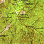 United States Geological Survey Buffalo Hump, ID (1931, 125000-Scale) digital map