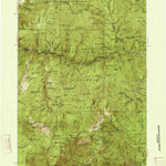 United States Geological Survey Buffalo Hump, ID (1934, 125000-Scale) digital map
