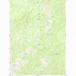 United States Geological Survey Buffalo Hump, ID (1979, 24000-Scale) digital map