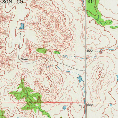United States Geological Survey Buffalo, KS (1959, 24000-Scale) digital map