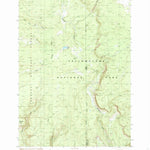 United States Geological Survey Buffalo Lake, ID-WY (1986, 24000-Scale) digital map