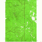 United States Geological Survey Buffalo Lake, ID-WY-MT (1957, 62500-Scale) digital map