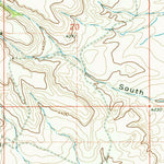 United States Geological Survey Buffalo Lake, MT (1968, 24000-Scale) digital map
