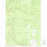 United States Geological Survey Buffalo Lake NE, ID-WY-MT (1986, 24000-Scale) digital map