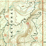 United States Geological Survey Buffalo Lake NE, ID-WY-MT (2000, 24000-Scale) digital map