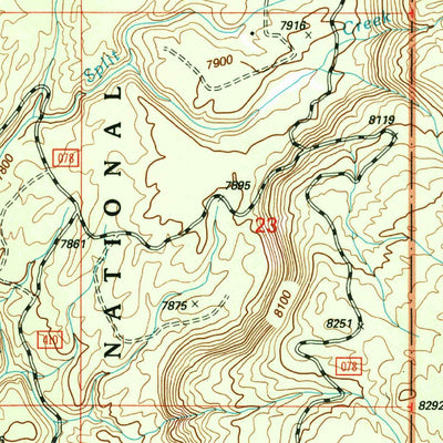 United States Geological Survey Buffalo Lake NE, ID-WY-MT (2000, 24000-Scale) digital map