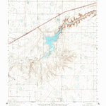 United States Geological Survey Buffalo Lake, TX (1961, 62500-Scale) digital map