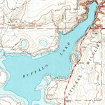 United States Geological Survey Buffalo Lake, TX (1961, 62500-Scale) digital map