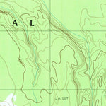 United States Geological Survey Buffalo Meadows, WY (1986, 24000-Scale) digital map