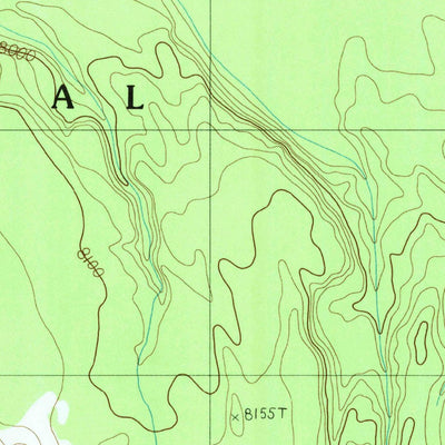 United States Geological Survey Buffalo Meadows, WY (1986, 24000-Scale) digital map