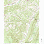 United States Geological Survey Buffalo Mills, PA (1967, 24000-Scale) digital map