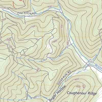 United States Geological Survey Buffalo Mills, PA (2023, 24000-Scale) digital map