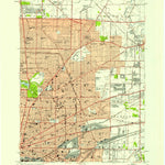 United States Geological Survey Buffalo NE, NY (1948, 24000-Scale) digital map