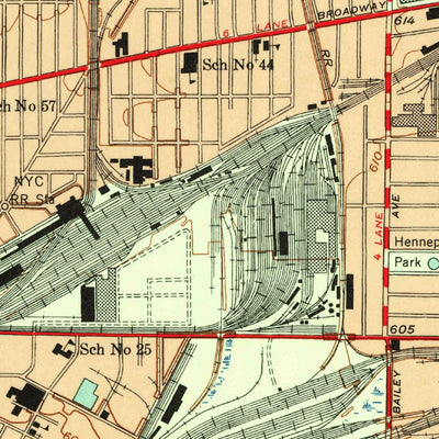 United States Geological Survey Buffalo NE, NY (1948, 24000-Scale) digital map
