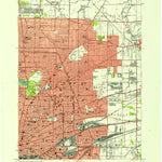 United States Geological Survey Buffalo NE, NY (1950, 24000-Scale) digital map