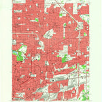 United States Geological Survey Buffalo NE, NY (1965, 24000-Scale) digital map