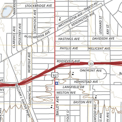 United States Geological Survey Buffalo NE, NY (2023, 24000-Scale) digital map