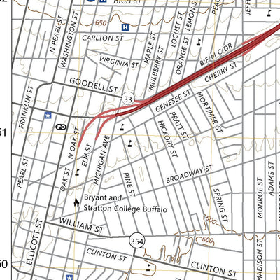 United States Geological Survey Buffalo NE, NY (2023, 24000-Scale) digital map